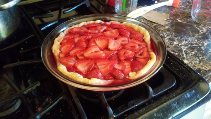 Made Sheogorath S Strawberry Tarts From The Cookbook Today Aside From