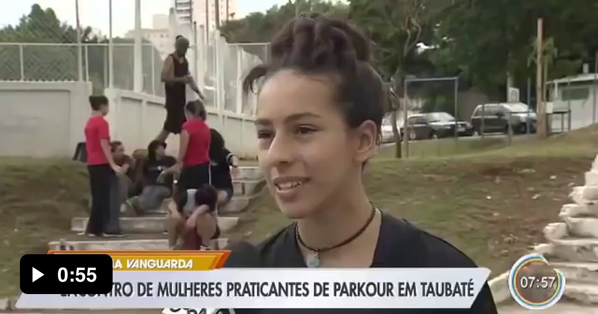 AS MULHERES DO PARKOUR DE TAUBATÉ 