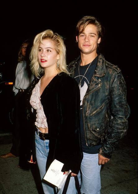 Christina Applegate and Brad Pitt, 1989 - 9GAG