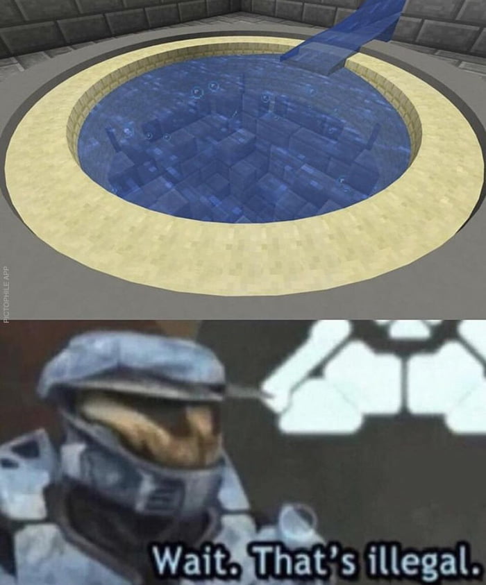 Wait that. Wait, that`s illegal. That illegal Мем. Halo wait that's illegal. Stop that's illegal.