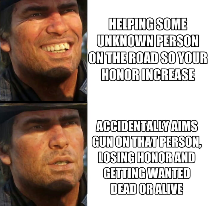 First hours of RDR2 in a nutshell. - 9GAG