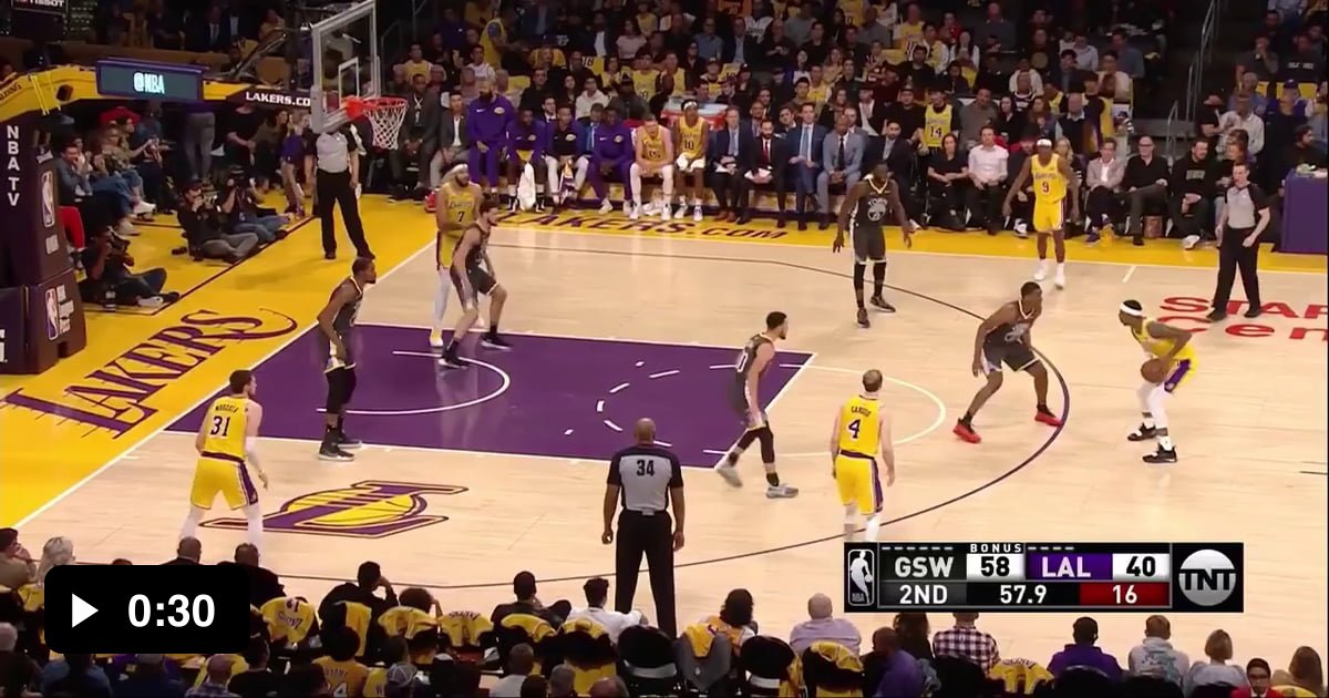 Alex Caruso Goes Above The Rim For The Putback Dunk 