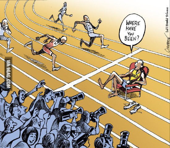 Usain Bolt Comics - 9GAG