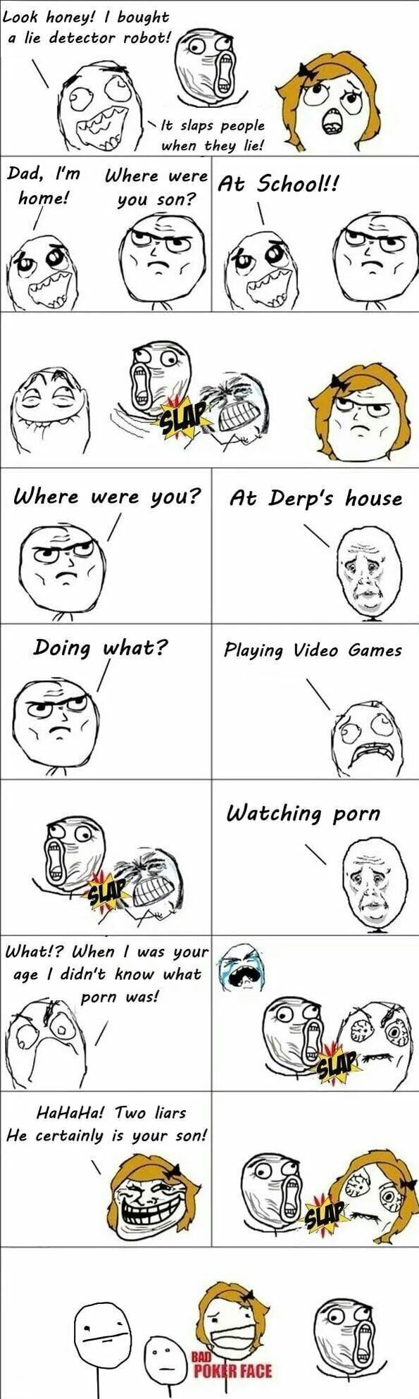 RAGE COMICS FOR LIFE!! Season 2 ep1 (lie detector) - 9GAG