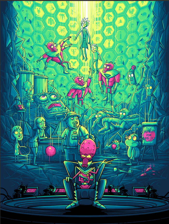 Two Parts Plutonic Quarks Artist Dan Mumford 9GAG