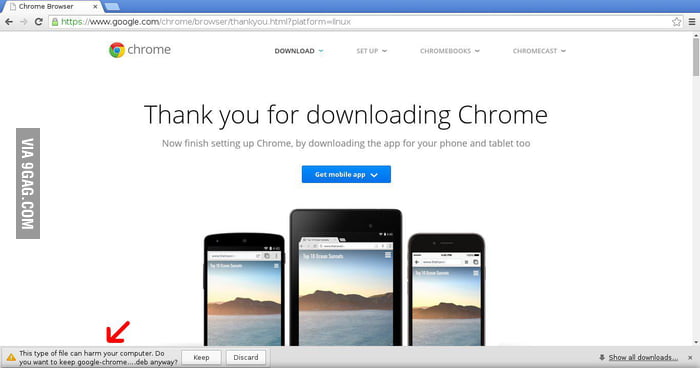 so-i-tried-to-download-chrome-using-chrome-9gag