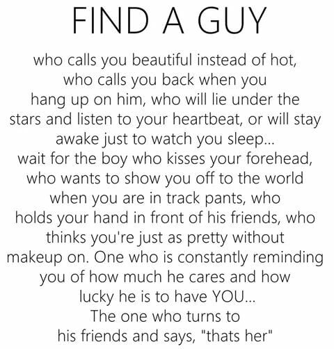 But any guy like this is 