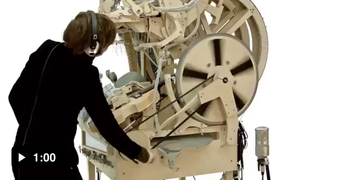 Song by : Wintergatan Title: Marble Machine - 9GAG