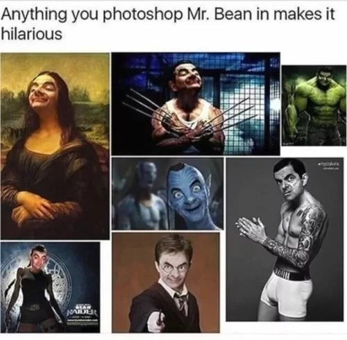 I'd watch a Mr Bean Hulk movie - 9GAG