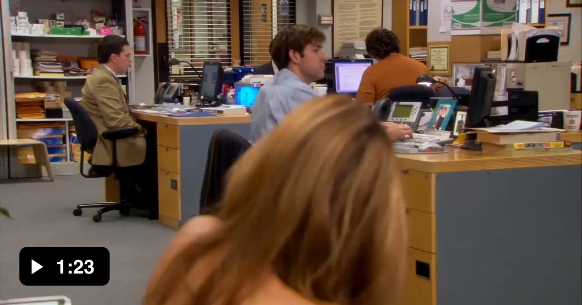 The Office deleted scene, featuring 2 things that Michael loves. - 9GAG