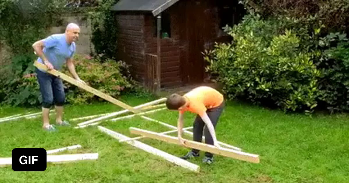 How to build a Leonardo da Vinci selfsupporting bridge 9GAG