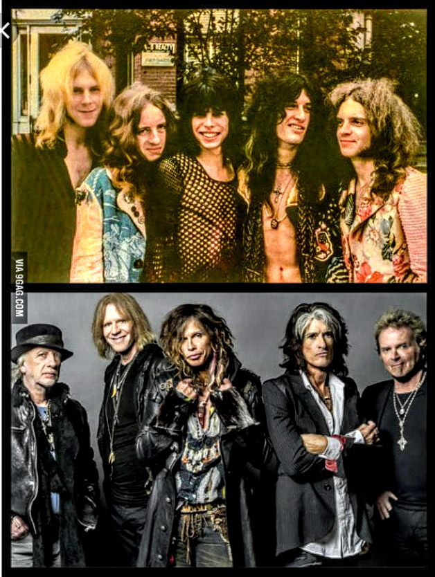 Aerosmith through the years