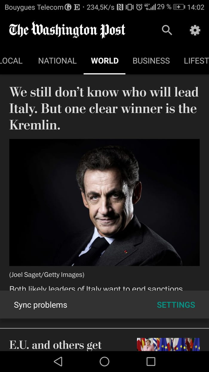 Yea yea Italy.. Good job washington post 9GAG