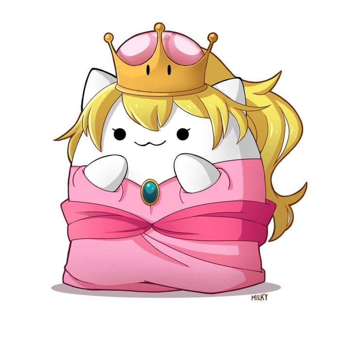 Bongo Cat also wants to be Princess! - 9GAG