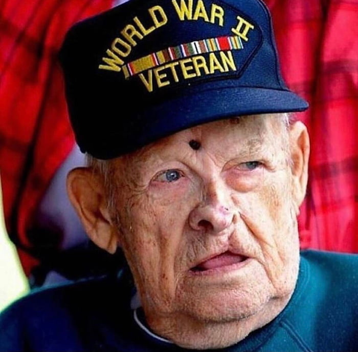 this-ww2-veteran-was-shot-in-the-head-and-survived-9gag