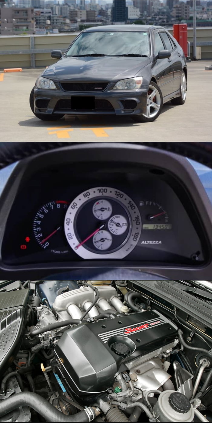 Remember remember... Nr22 Toyota altezza rs200 the sportier Lexus is200 ...
