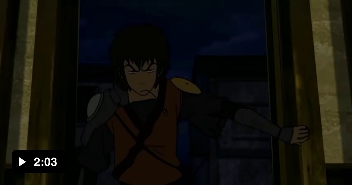 Swordfighting in element bending world. Zuko vs Jet. - 9GAG