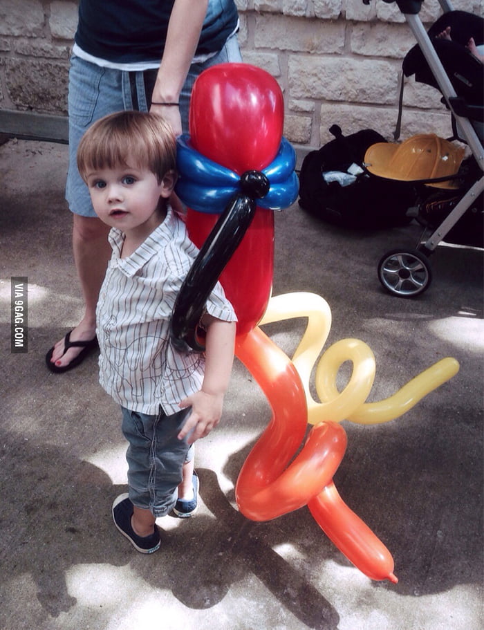 Download This kids asked the balloon-animal guy if he could make a ...