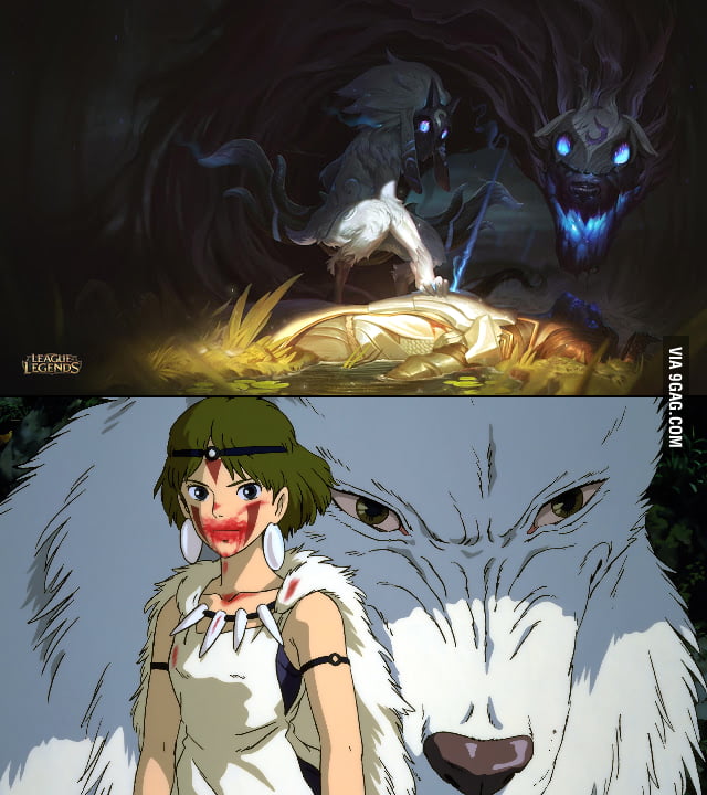 League of Legends x Studio Ghibli - 9GAG