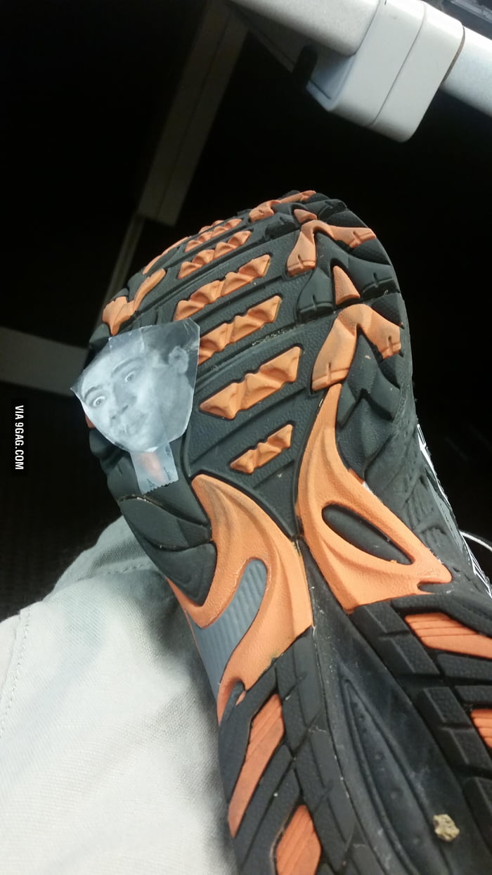 Walked through the office today and heard my shoe sticking to the floor