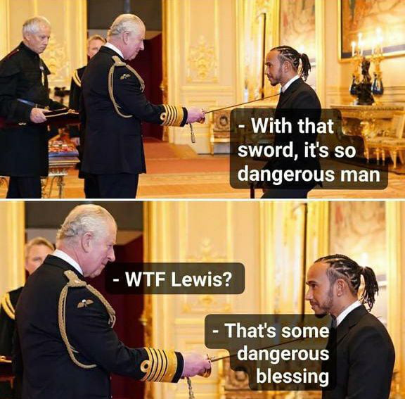 Lewis being Lewis - 9GAG