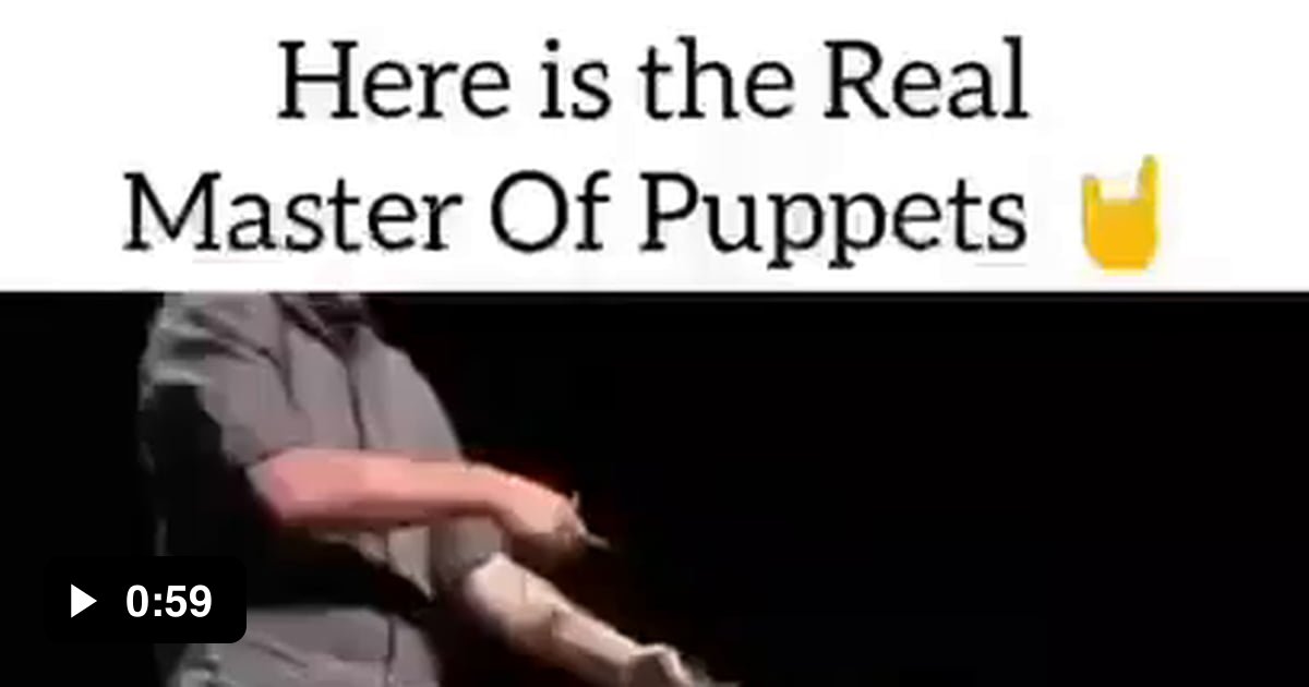 The Real Puppet Master GAG