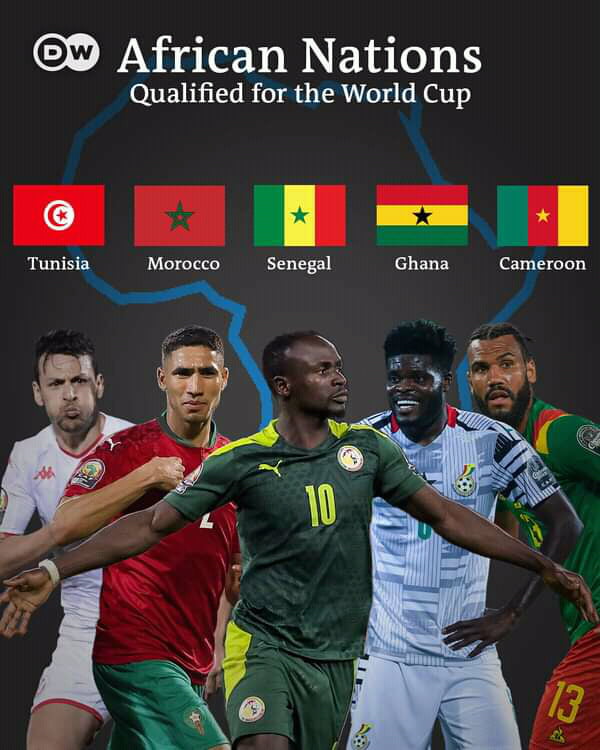 African nations qualified for the World Cup. - 9GAG
