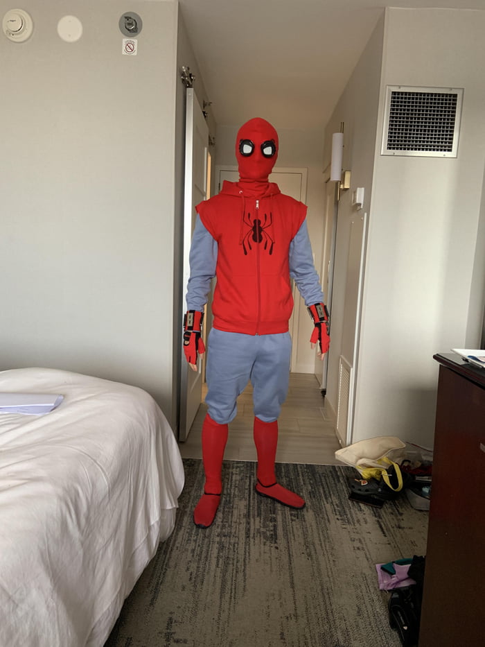 Spider-man Homemade suit ! - 9GAG