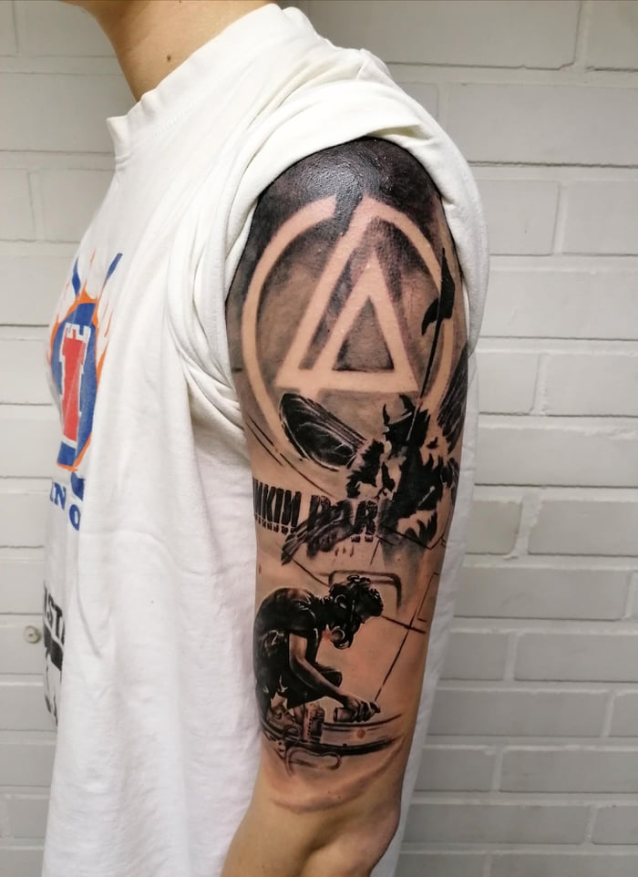 70 Linkin Park Tattoo Ideas For Men - Rock Band Designs | Linkin park, Lp  tattoo, Linkin park logo