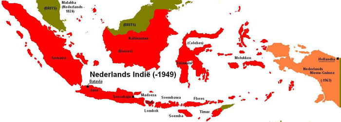 I formally recognize Indonesia as a breakaway state of the Netherlands ...