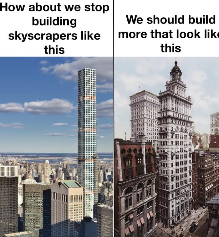 Build more attractive buildings - 9GAG