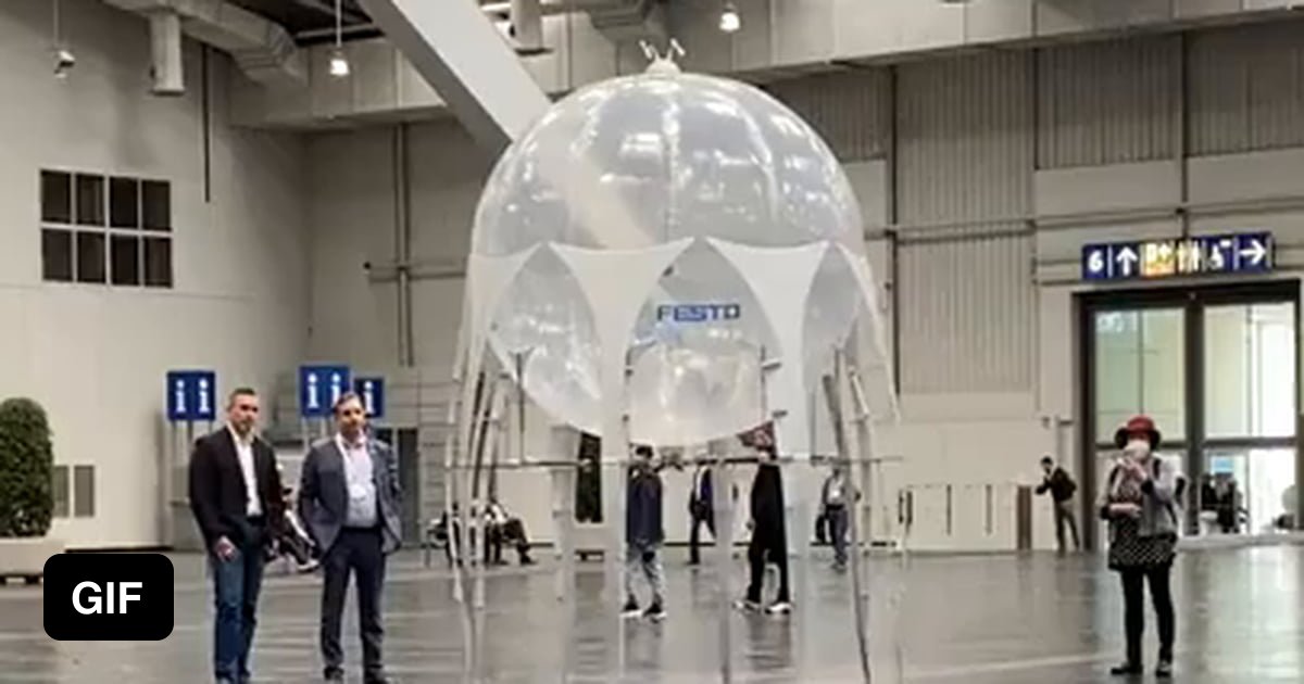 Jellyfish drone concept created by German firm Festo. Coming to a