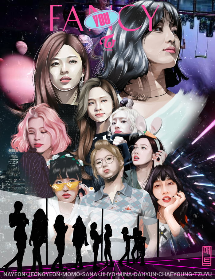 TWICE Fancy Fanart - 9GAG