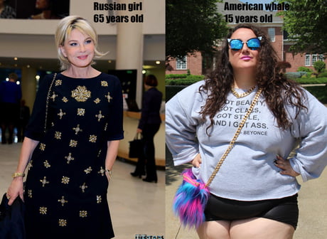 Russian fashion vs american