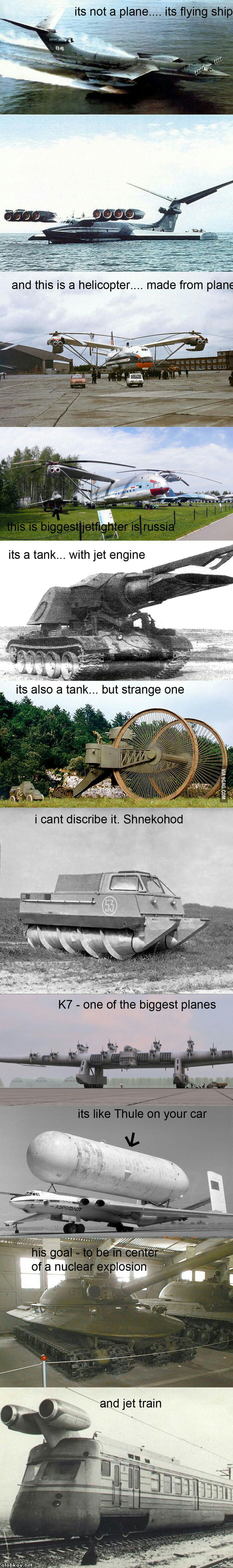 Crazy Russians are always crazy