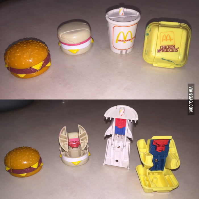 mcdonalds transformers 1987
