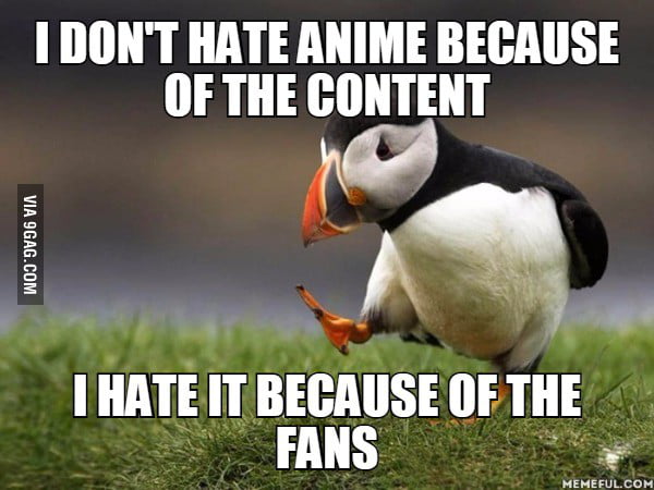 i hate anime shirt