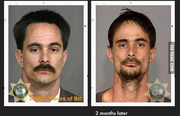 Как выглядит человек наркоман If you smoke meth you'll get beard instead of mustache, so never do drugs, kids!