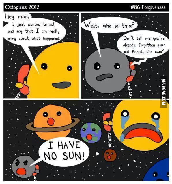 Poor Pluto - 9GAG