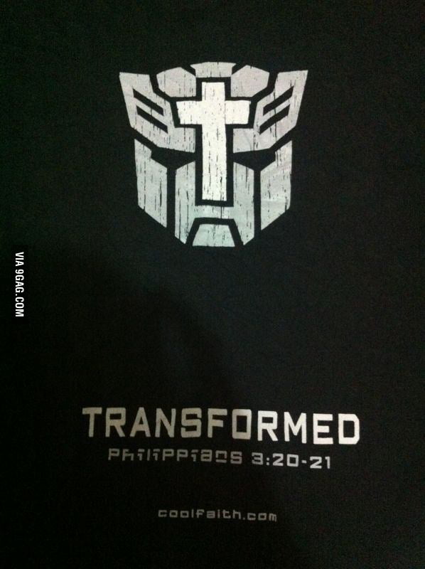 Transformers christian version 9GAG
