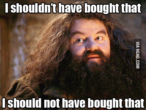 Seeing my bank statement after making a stupid purchase - 9GAG