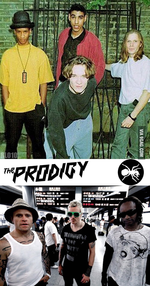 The Prodigy (then & now). Nothing but respect for these guys !!! - 9GAG