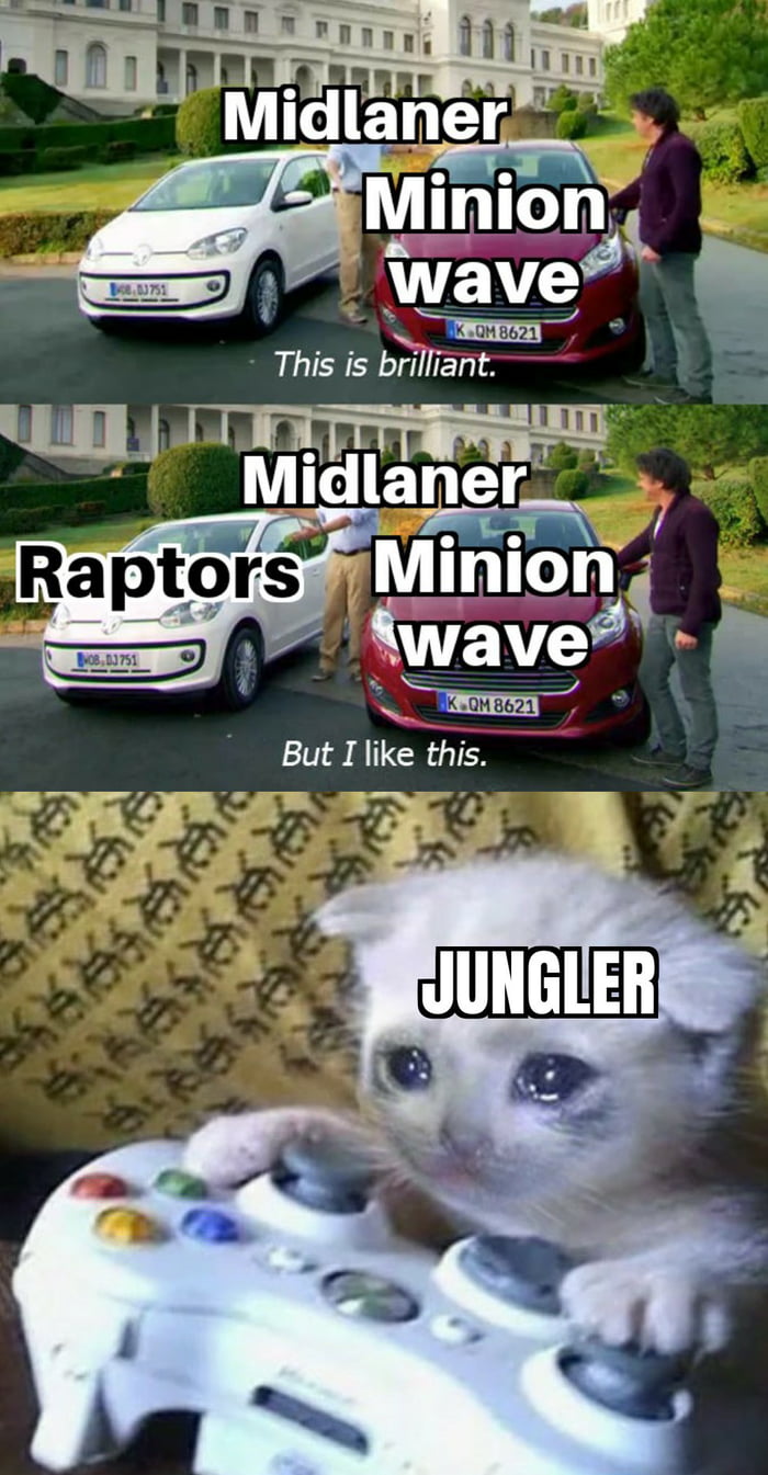 **sad jungler noises** - 9GAG