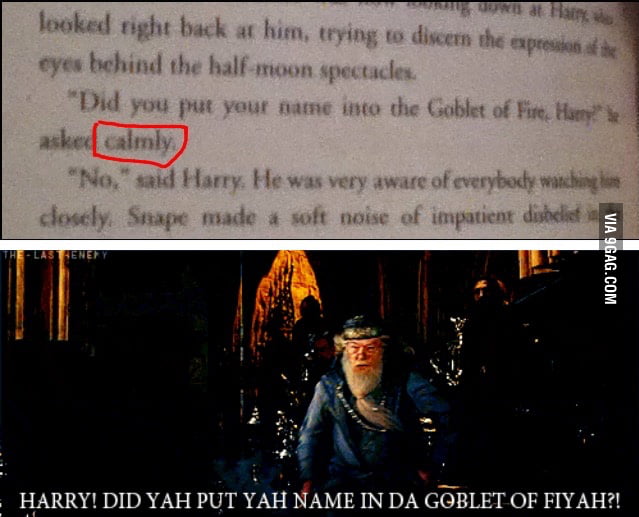 Did You Put YOUR NAME IN THE GOBLET OF FIRE 9GAG