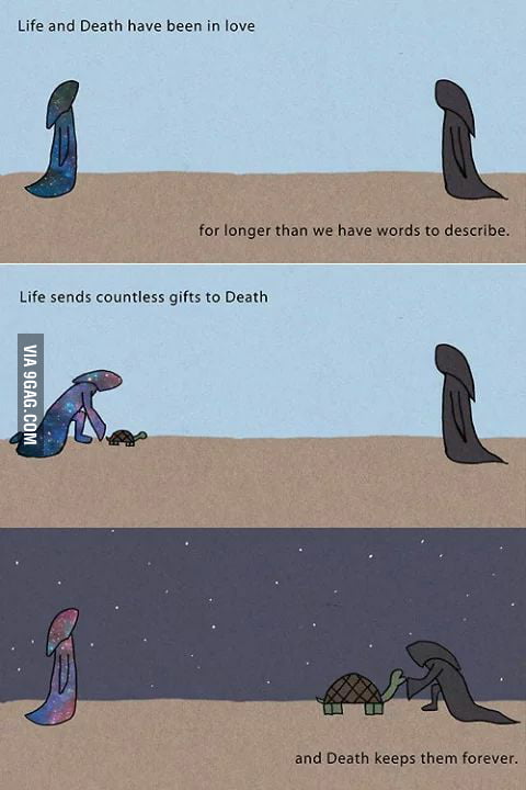 Life &amp; Death: A love story - 9GAG