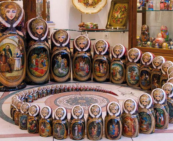 large russian dolls