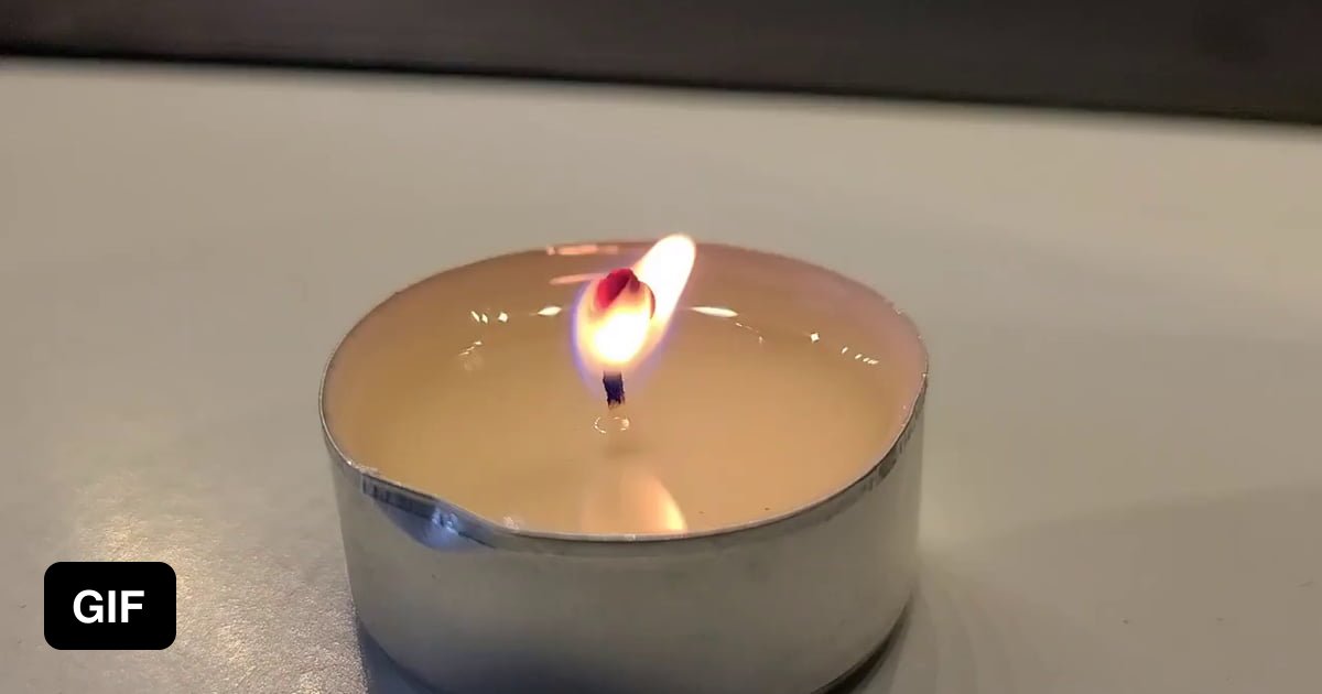 This candle wax cooling is probably the best thing I'll ever record 9GAG