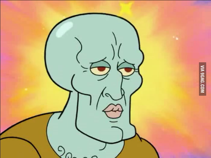 Handsome squidward or Gigachad? - 9GAG