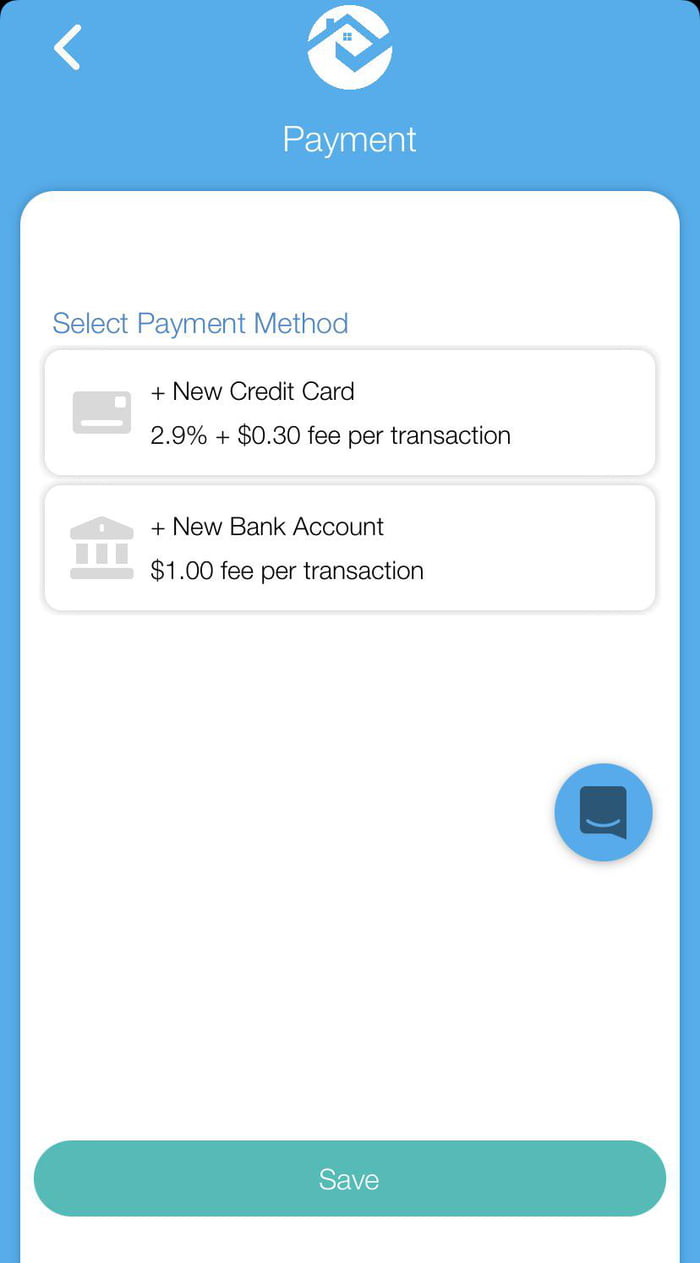 Landlord switched payment platform to one that charges a fee on top of