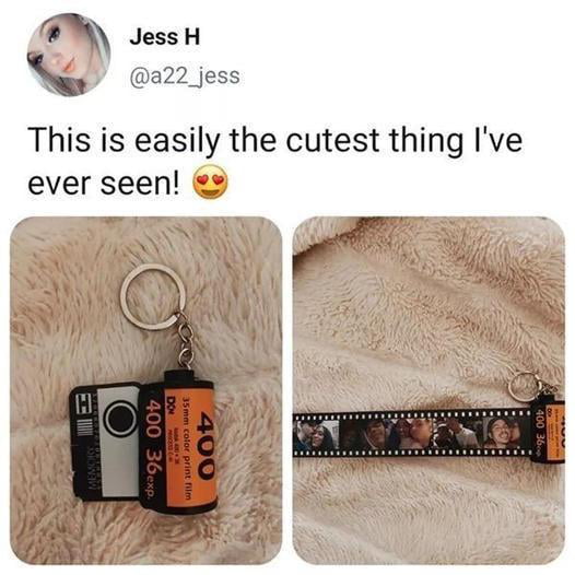 Camera Roll Keychain 9GAG